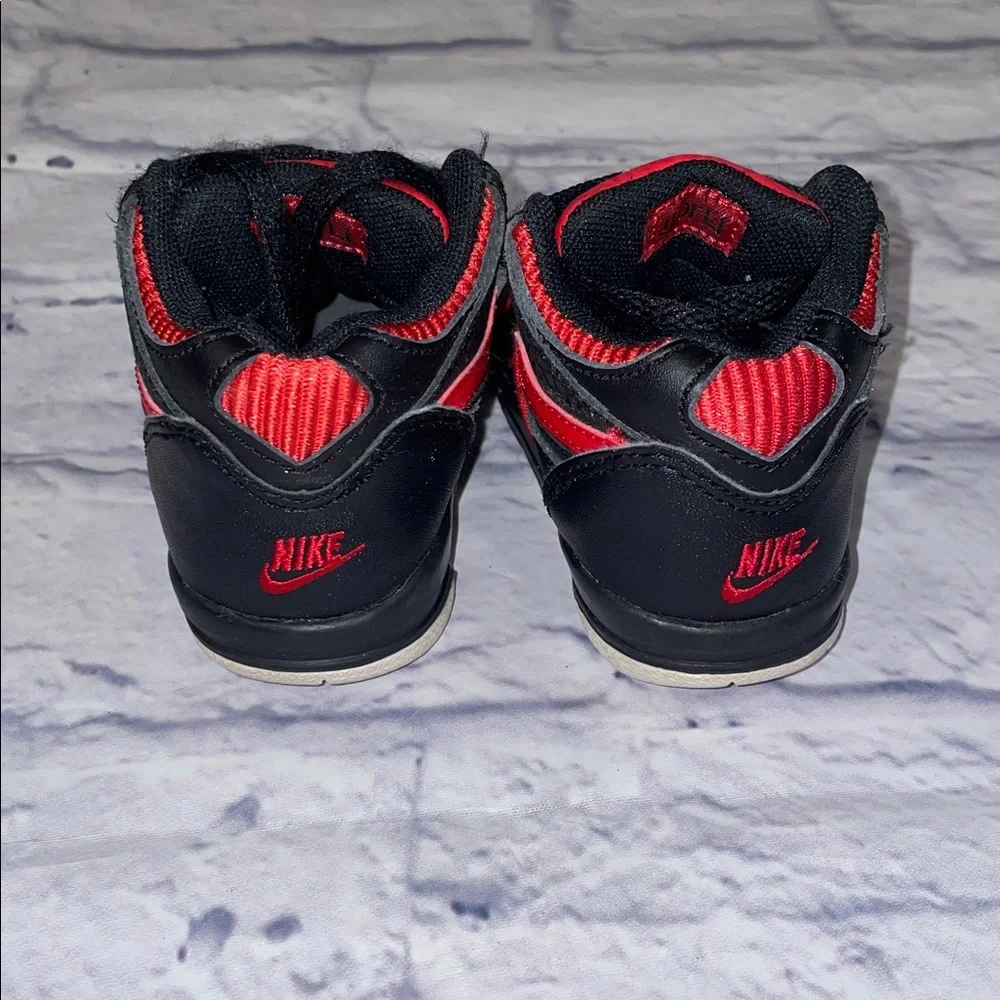 Nike Flight Black and Red Size 4c